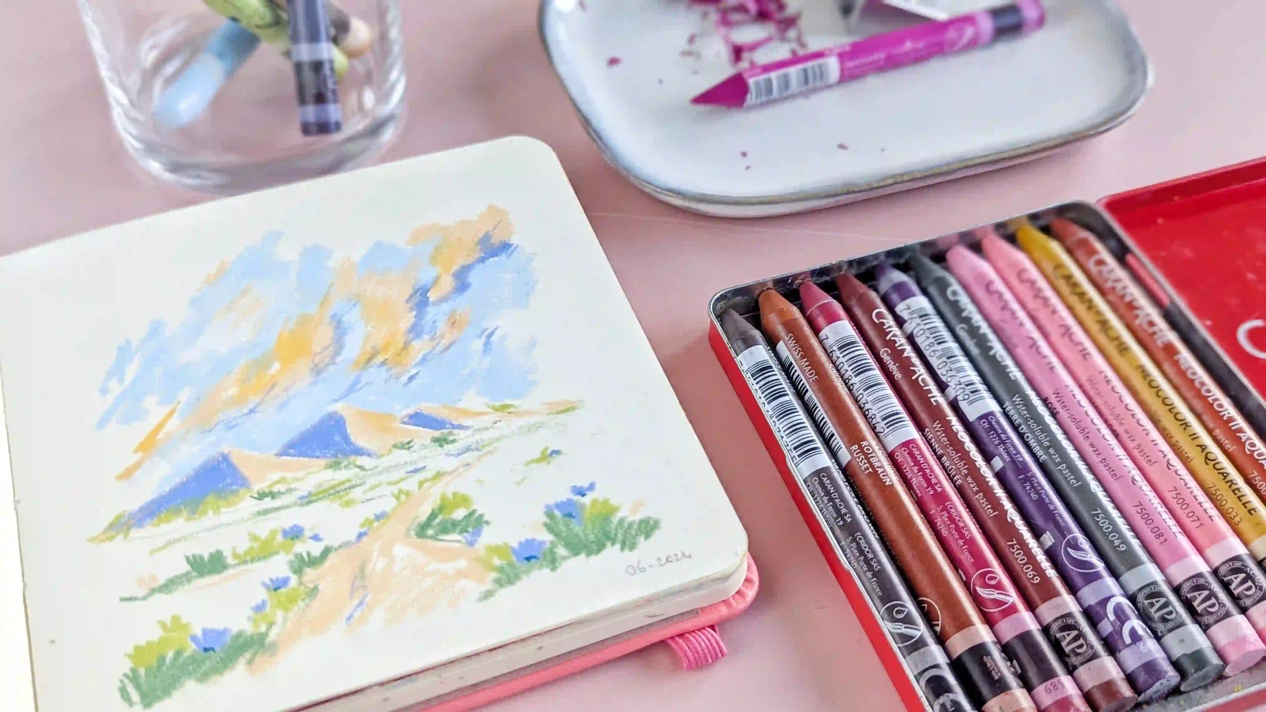 Aquarelle – Pastel